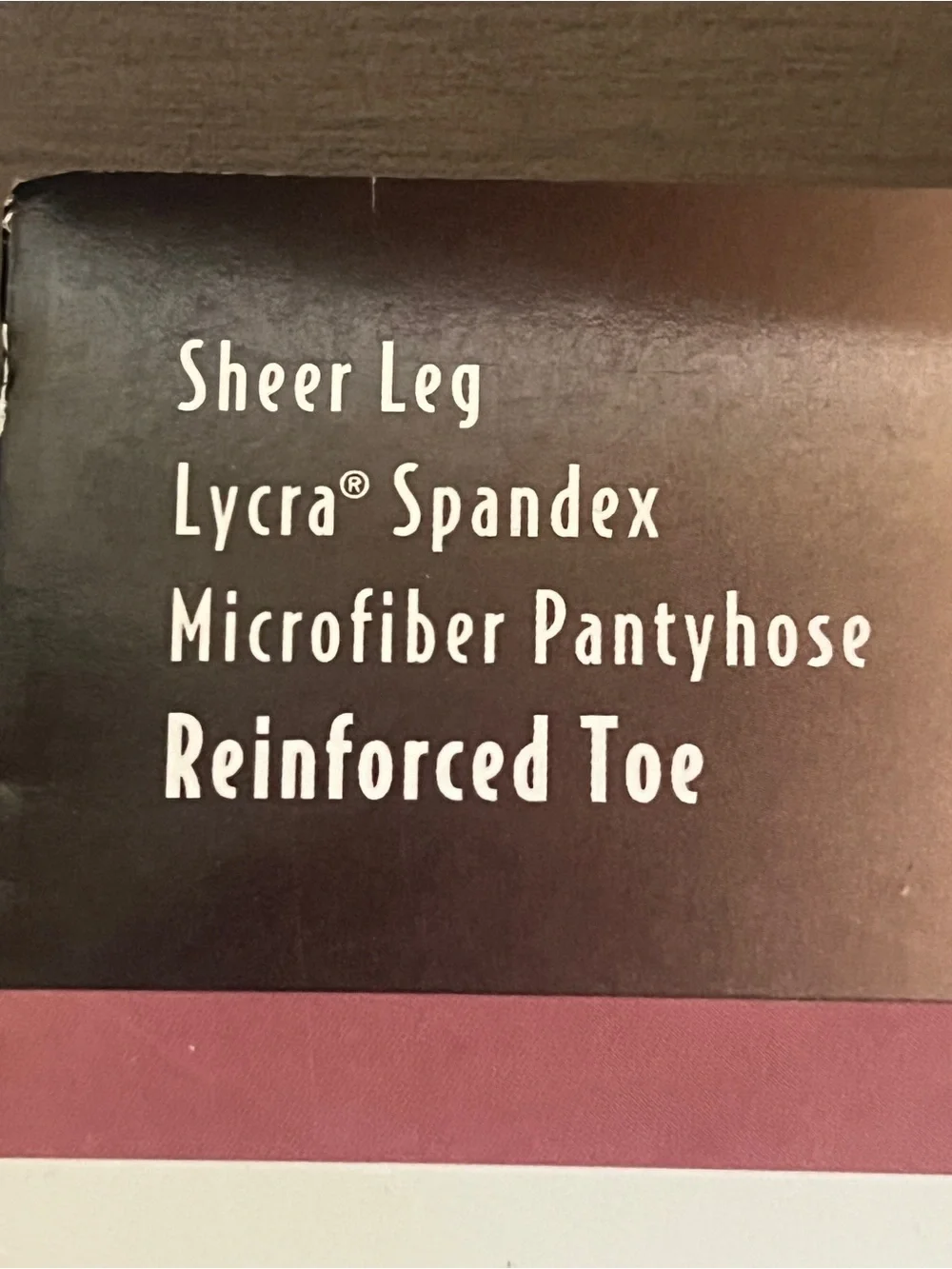 Vintage Jockey For Her Sheer Leg Antique White Pantyhose - Size Small